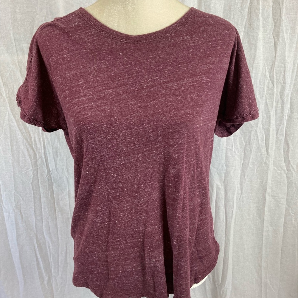 Purple tee